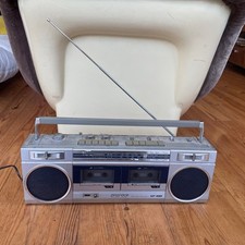 Boombox ghettoblaster sharp - boombox,