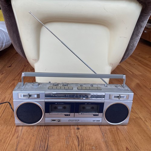 Boombox ghettoblaster sharp - boombox,