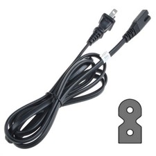 6Ft 2 Pin AC Power Cord for