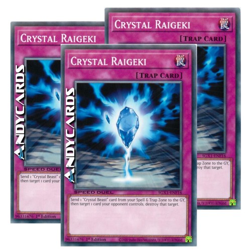 Crystal raigeki speed - 3x,