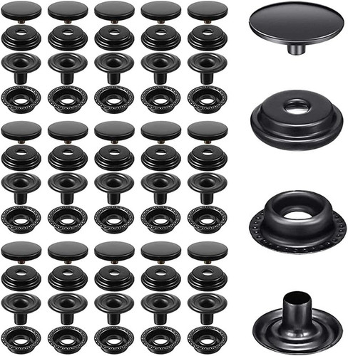 240pcs bottoni automatici - bottoni, a