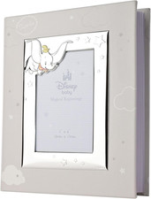 Disney - Dumbo - Album Fotografico Primi Anni Argentato Con Cornice Frontale 10,