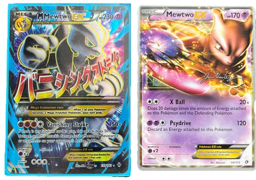 Pokemon card mewtwo ex - -, m