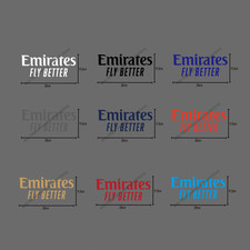 Emirates Fly Better Logo Patch