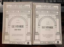 TACITO - Le Storie - LIBRI PRIMO e SECONDO Avia Pervia coll. Sormani N.104 e 138