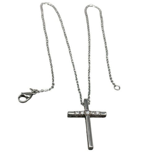 Collana ciondolo croce uomo - collana,