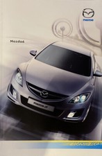Mazda 6 UK Brochure July 2008 S TS TS2 Sport Sports Luxury 1.8 2.0 2.5 MZR TDi