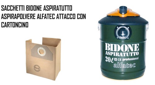 Sacchetti aspirapolvere bidone - sacchetti,