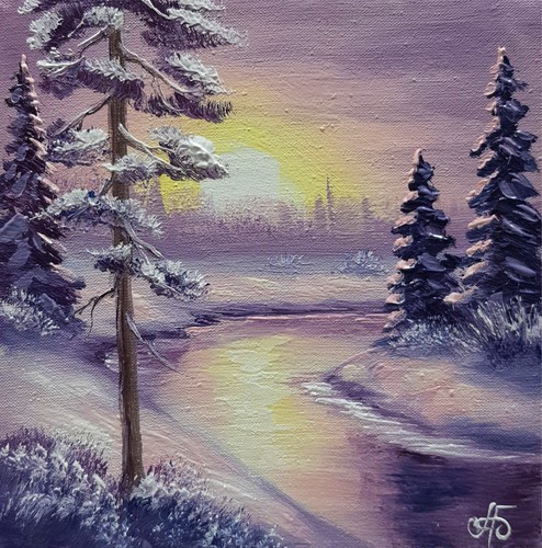 Regalo natale quadro originale - quadro,
