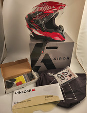 CASCO MOTO INTEGRALE AIROH COMMANDER BOOST CMM55 TG. XL CROSS - USATO OTTIMO