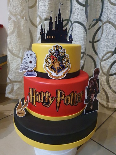 Torta finta harry potter - torta,
