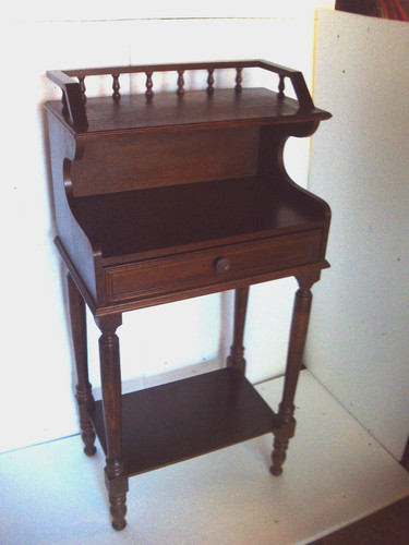 Mobiletto antico segreteria - mobiletto,