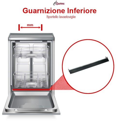 Guarnizione inferiore porta - guarnizione,