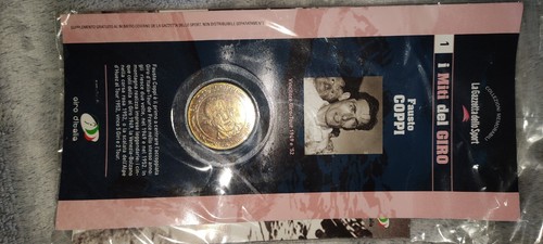 Fausto coppi moneta i miti - -,