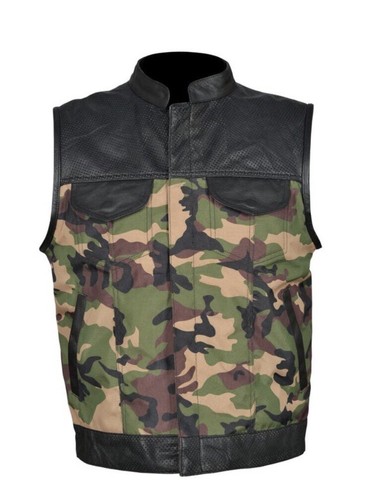 Gilet mimetico uomo son - gilet,