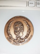 Medaglia anniversario fondazione Universita' BOLOGNA docet 1823 1973 PTC9