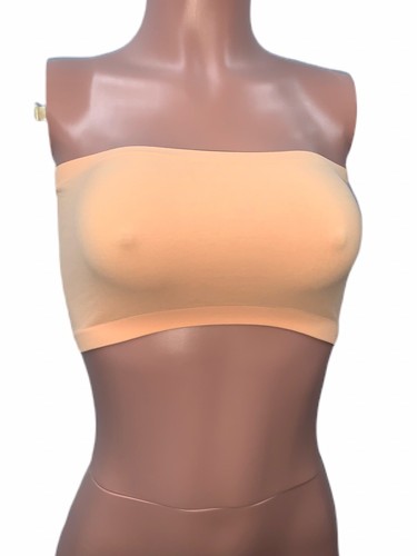 Sexy peachy bandeau - peachy, bra