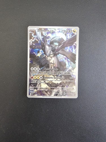 Carte pokémon zekrom mep - n,