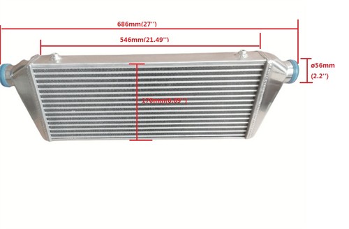 Intercooler 690x180x50mm fmic - 690x180x50mm,