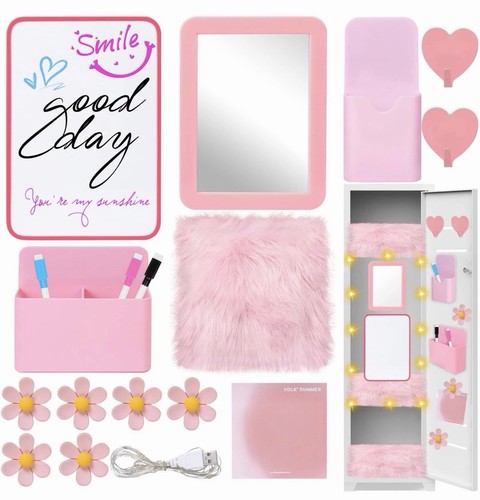 Kit accessori armadietto - accessori, rosa