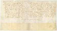 Venezia 1593 Certificato Doge