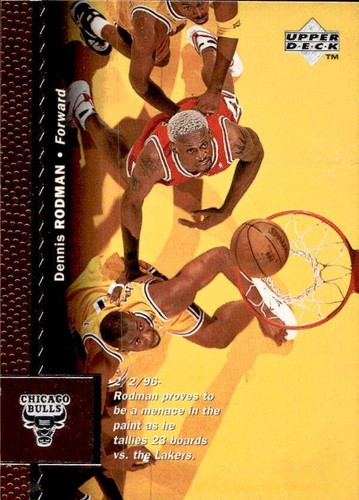 Card nba dennis rodman - card,