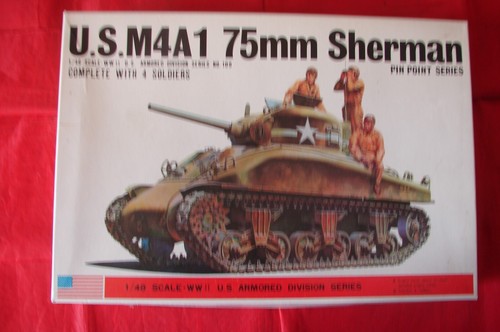 Bandai sherman 48 us - 1/48, 1/48