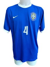 MAGLIA BRAZIL BRASILE JUAN MATCH WORN INDOSSATA SHIRT JERSEY CAMISETA 2006 COA