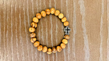 Bracciale regolabile in legno