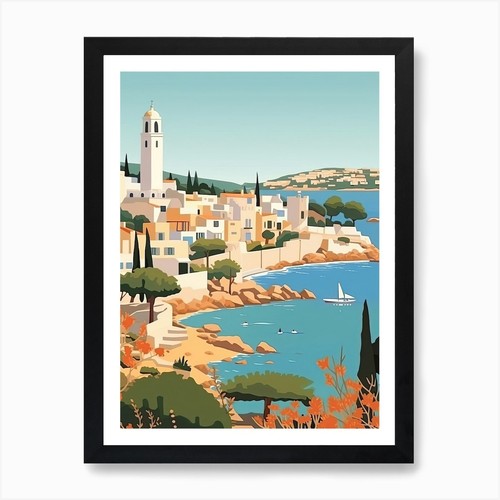 Ibiza spagna illustrazione - ibiza,,