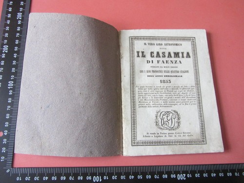 1853 casamia faenza - 1853, di