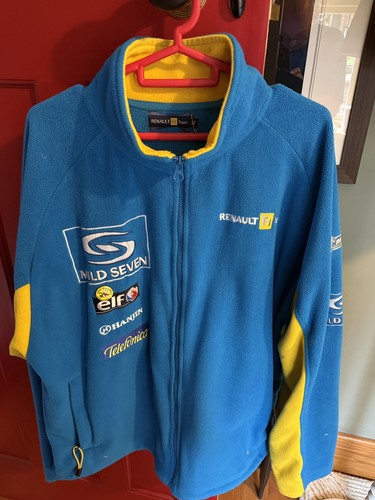 Giacca pile vintage renault - vintage,
