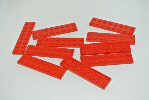 Lego lotto 10x - targhetta, 2x8