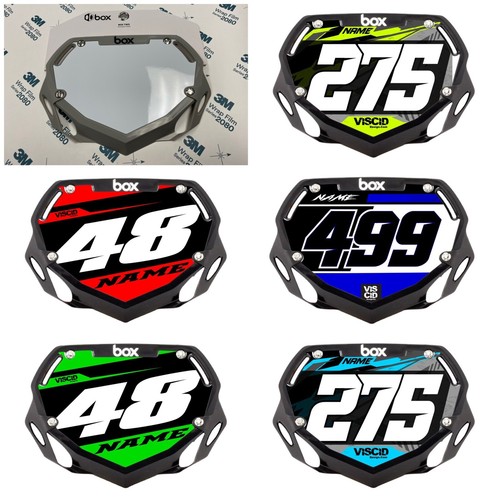 Scatola due targhe bmx mini - scatola,