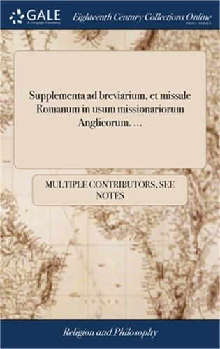 Supplementa breviarium et - ad,