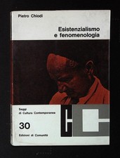 Chiodi Pietro Esistenzialismo