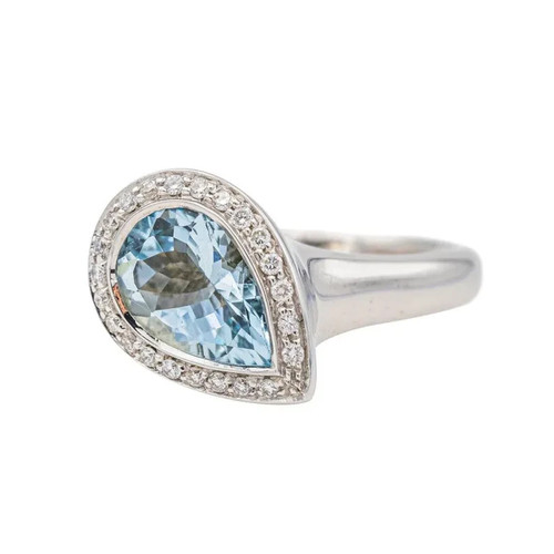 Anello design pomellato