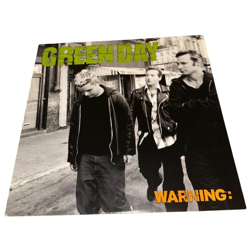 Green day 2000 warning vinyl - green,