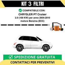 Kit 3 Filtri Tagliando per