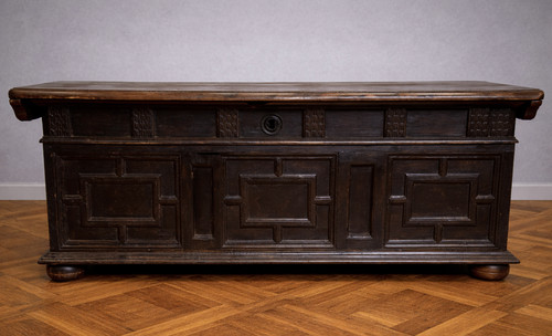 Antica cassaforte rovere - antica,