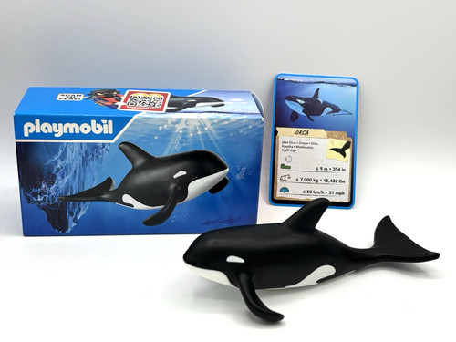 Playmobil orca wal mcdonalds - playmobil,