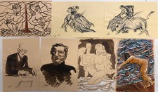  7 vecchi     disegni,  su