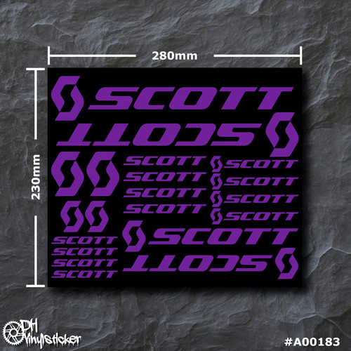Scott sticker viola set - scott, |