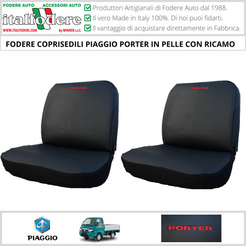 Coprisedili piaggio porter - coprisedili,