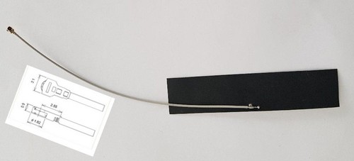 Antenna autoadesiva 20cm ipex - 20cm,