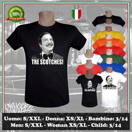 Shirt tre scotches fantozzi - t-shirt,