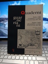 Quaderni guarneriani 5 2009 Friulano ladino nella Normativa E scuola friuli