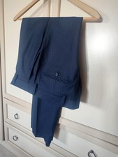 Pantalone gessato Brian Dales Tg.48 in lana