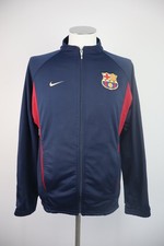 NIKE BARCELONA CALCIO GIACCA SPORTIVA UOMO Tg 44/48 CASUAL SPORT JACKET VINTAGE