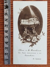 Santino Holy Card Preghiera a